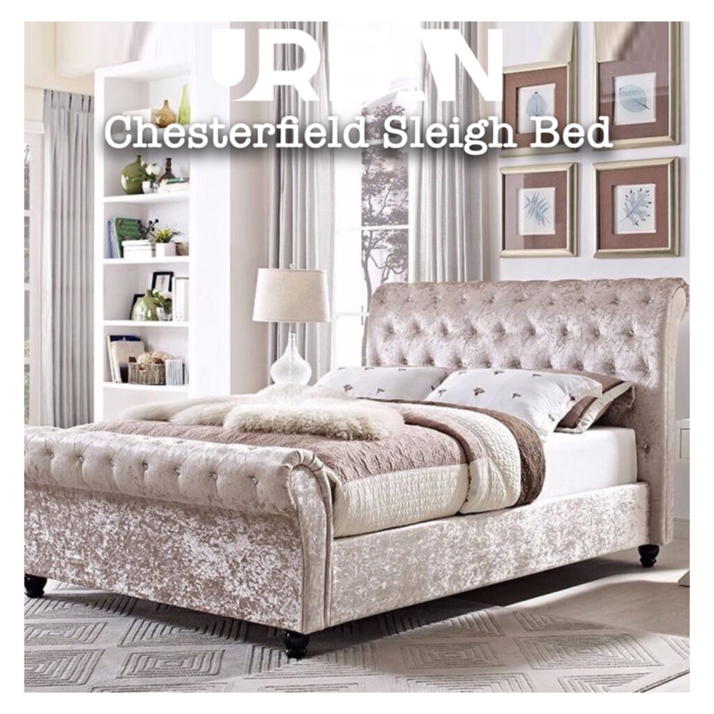 Chesterfield Sleigh Bed Pay Day Flooring