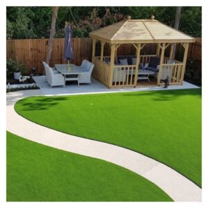 Artificial grass is a new way to make your garden or lawn look beautiful. It's perfect for people who have pets because it's pet friendly.