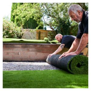 Artificial grass is a new way to make your garden or lawn look beautiful. It's perfect for people who have pets because it's pet friendly.