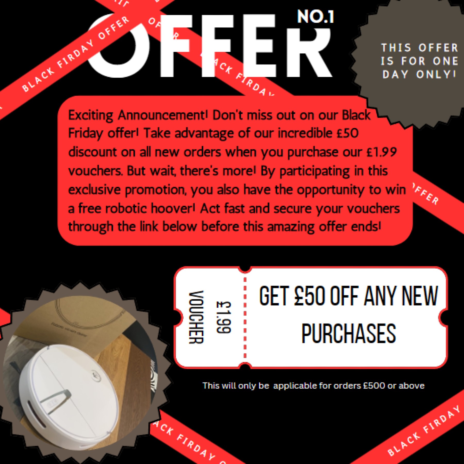 Black Friday Voucher Pay Day Flooring