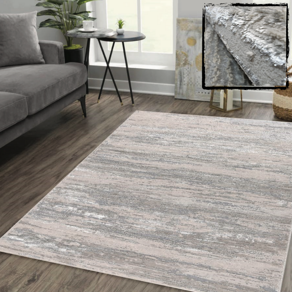Silver Mist Rug Mystic Silver Rug - Style 4